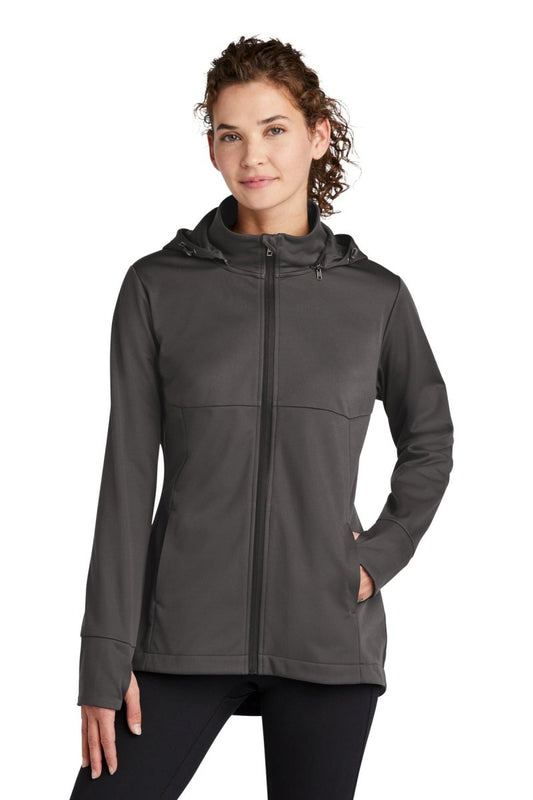 Sport-Tek® Ladies Hooded Soft Shell Jacket LST980 - uslegacypromotions