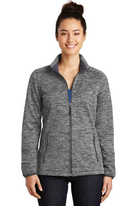 Sport-Tek® Ladies PosiCharge® Electric Heather Soft Shell Jacket. LST30 - uslegacypromotions