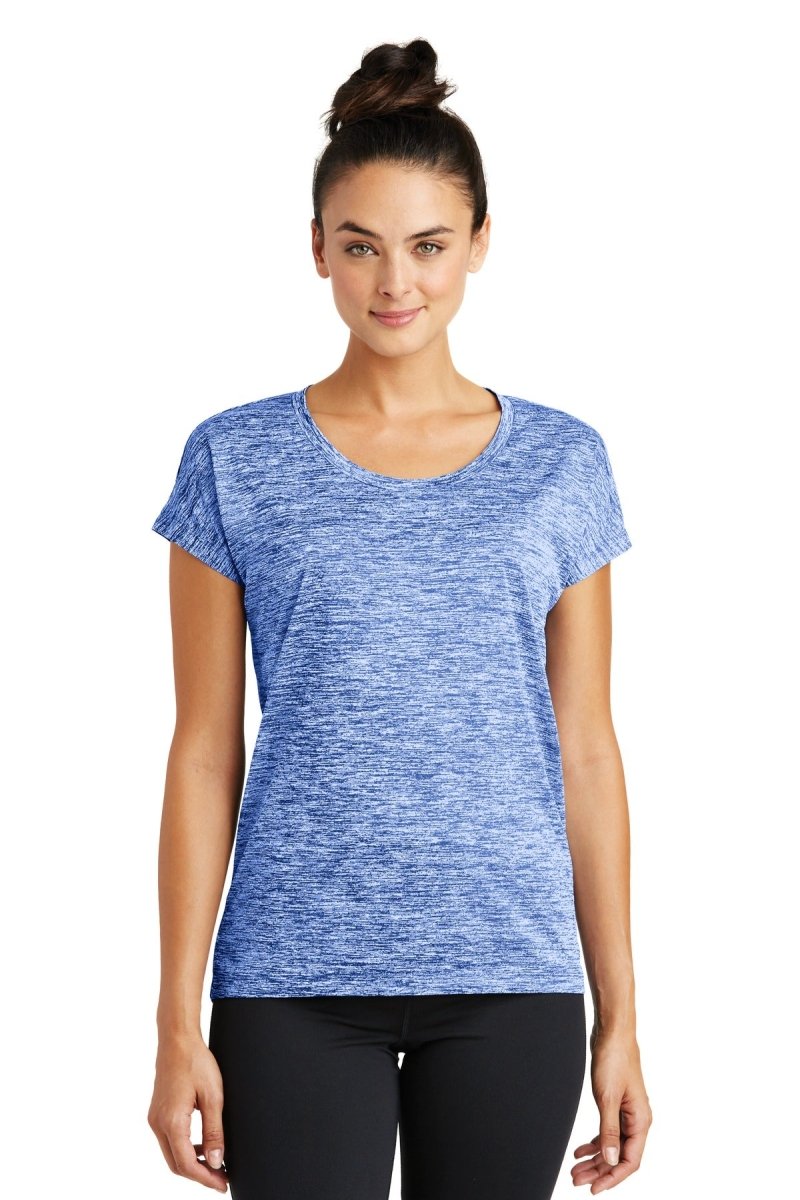 Sport-Tek® Ladies PosiCharge® Electric Heather Sporty Tee. LST390 - uslegacypromotions