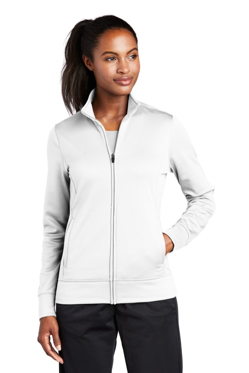 Sport-Tek® Ladies Sport-Wick® Fleece Full-Zip Jacket. LST241 - uslegacypromotions