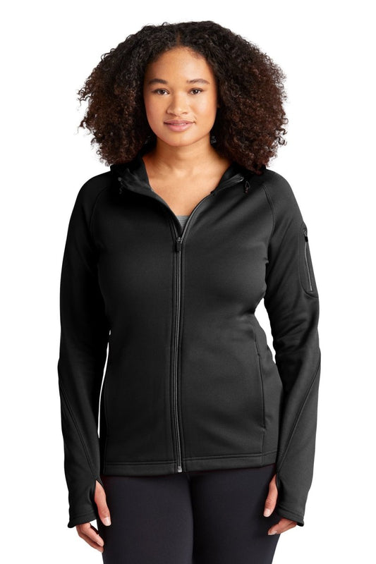 Sport-Tek® Ladies Tech Fleece Full-Zip Hooded Jacket. L248 - uslegacypromotions