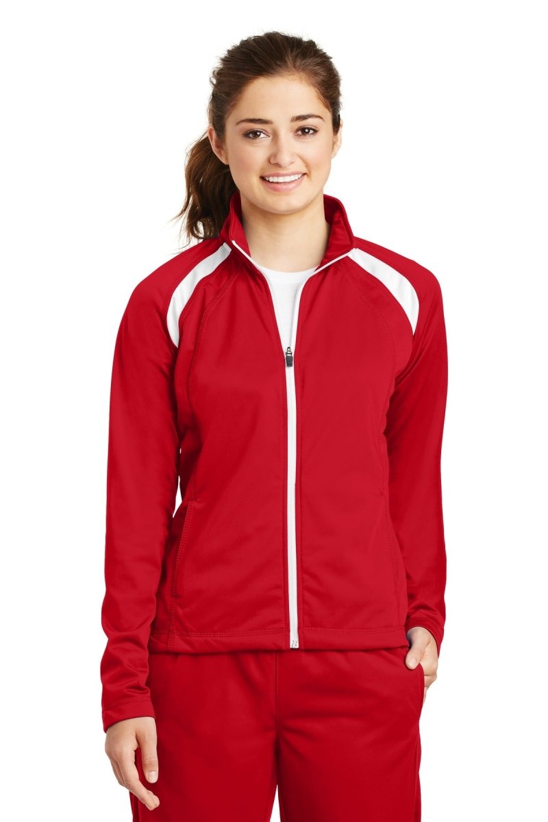 Sport-Tek® Ladies Tricot Track Jacket. LST90 - uslegacypromotions
