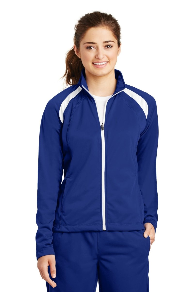 Sport-Tek® Ladies Tricot Track Jacket. LST90 - uslegacypromotions