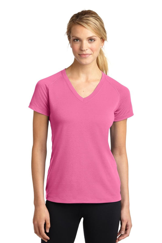 Sport-Tek® Ladies Ultimate Performance V-Neck. LST700 - uslegacypromotions