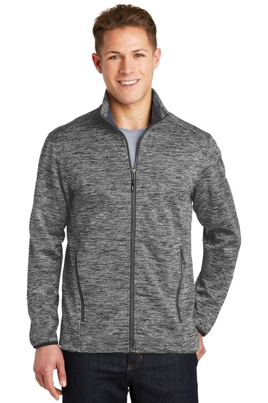 Sport-Tek® PosiCharge® Electric Heather Soft Shell Jacket. JST30 - uslegacypromotions