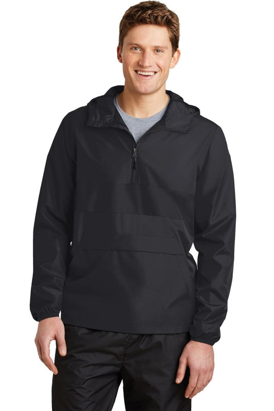 Sport-Tek® Zipped Pocket Anorak. JST65 - uslegacypromotions
