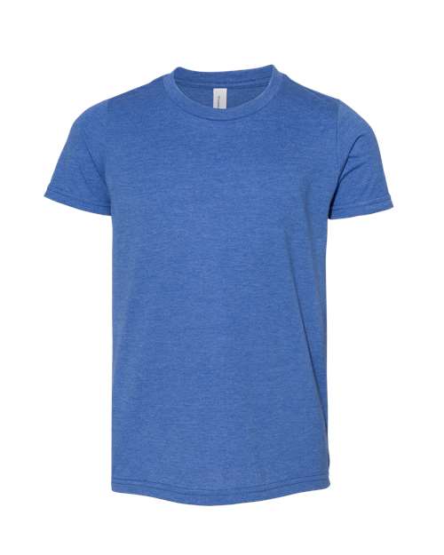 BELLA + CANVAS 3001YCVC - Heather True Royal