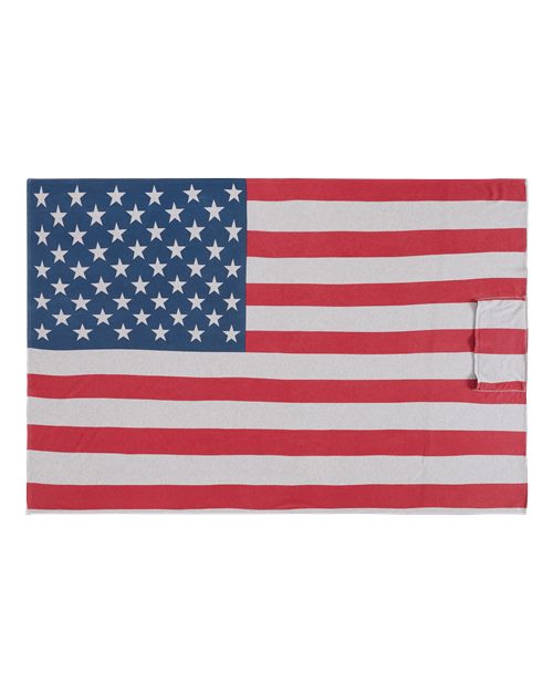 J. America 8852 - Stars & Stripes Triblend