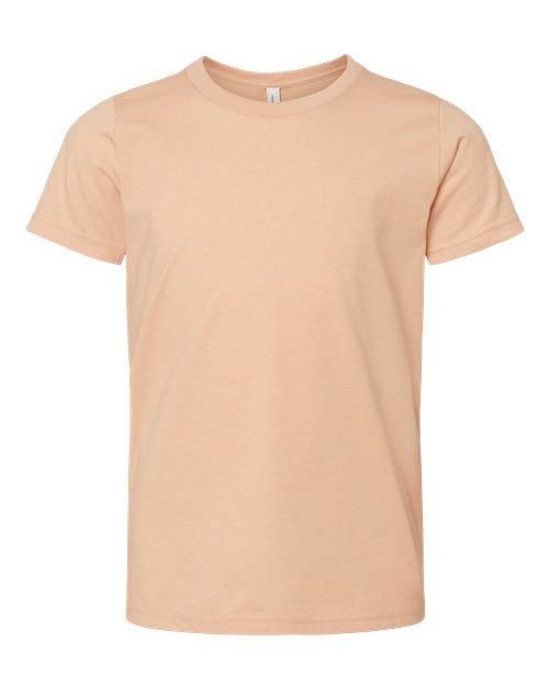 BELLA + CANVAS 3001YCVC - Heather Peach