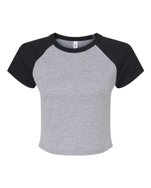 BELLA + CANVAS 1201 - Athletic Heather/ Black