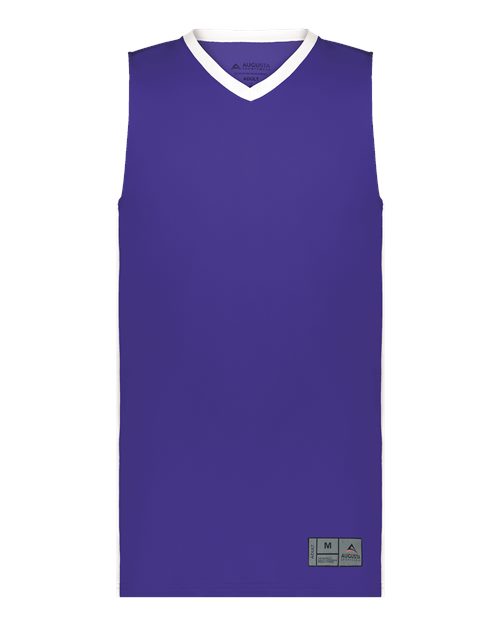 Augusta Sportswear 6886 - Purple/ White