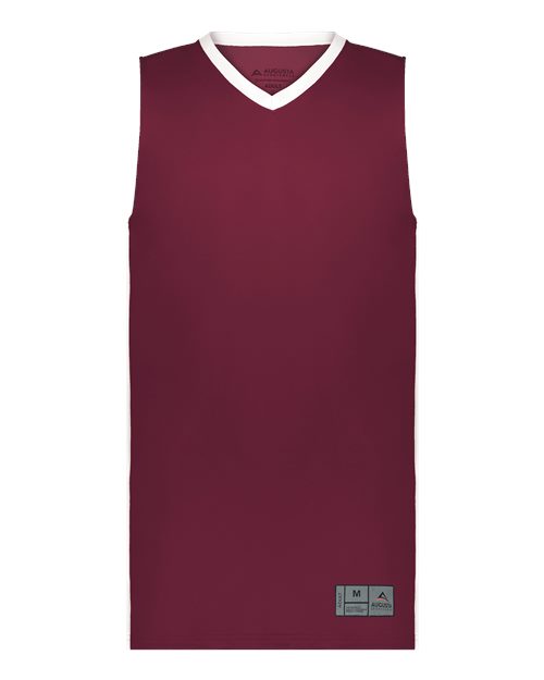 Augusta Sportswear 6887 - Maroon/ White