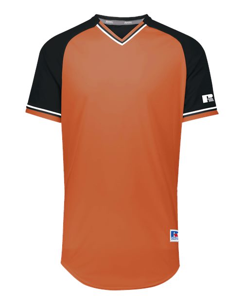 Russell Athletic R01X3B - Burnt Orange/ Black/ White