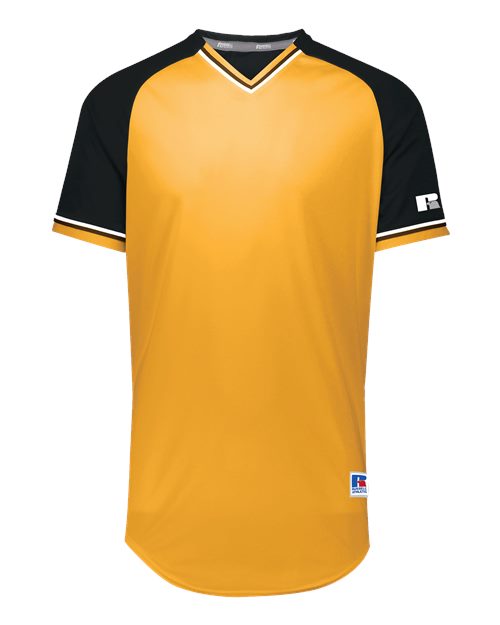 Russell Athletic R01X3B - Gold/ Black/ White