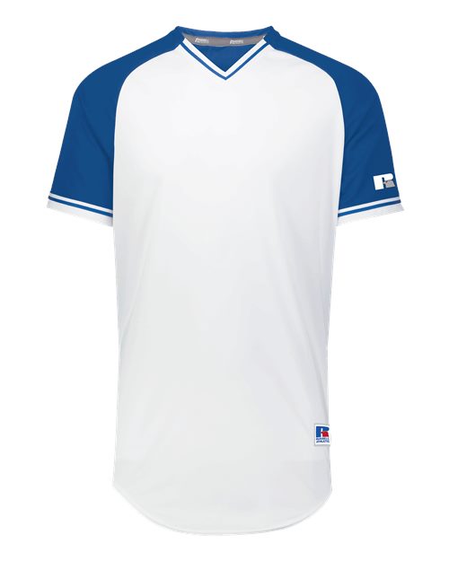 Russell Athletic R01X3B - White/ Royal/ White