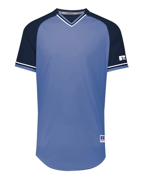 Russell Athletic R01X3M - Columbia Blue/ Navy/ White