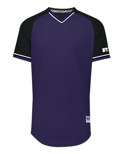 Russell Athletic R01X3M - Purple/ Black/ White