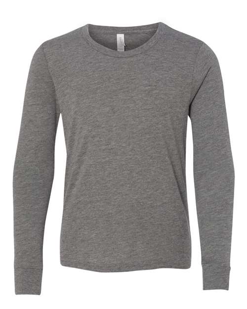 BELLA + CANVAS 3513Y - Grey Triblend