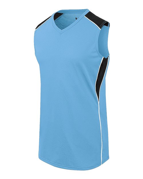 Augusta Sportswear 312162 - Columbia Blue/ Black/ White