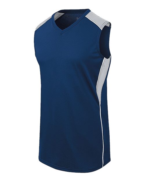 Augusta Sportswear 312162 - Navy/ Silver Grey/ White