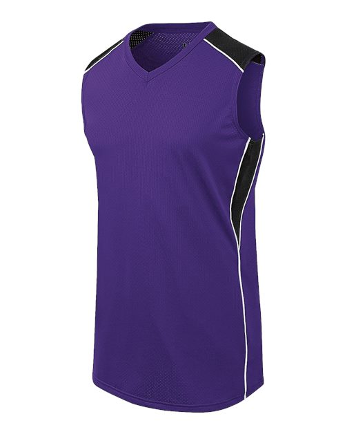 Augusta Sportswear 312163 - Purple/ Black/ White