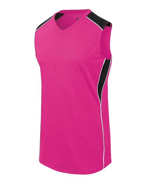 Augusta Sportswear 312163 - Raspberry/ Black/ White