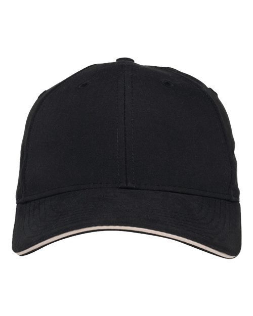 Adams Headwear PE102 - Black/ Khaki