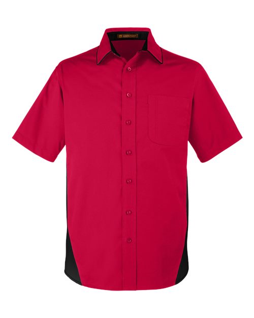 Harriton M586T - Red/ Black