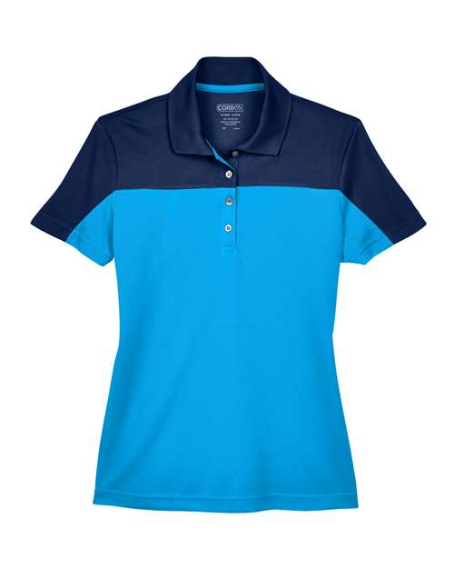 CORE365 CE101W - Electric Blue/ Classic Navy