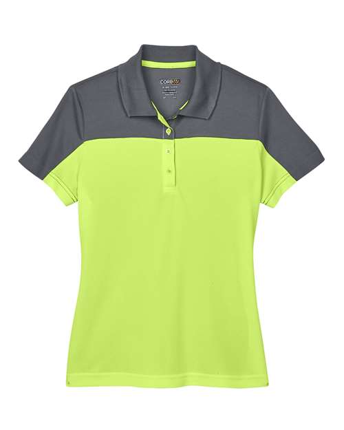 CORE365 CE101W - Safety Yellow/ Carbon