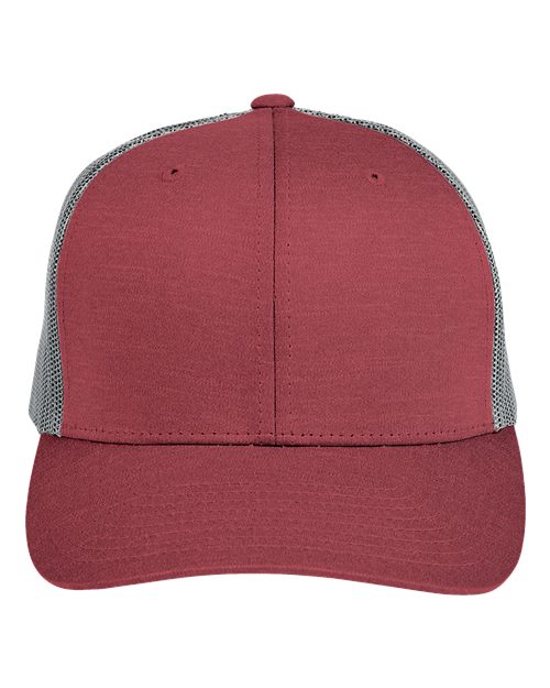 Team 365 TT802 - Sport Maroon Heather/ Sport Graphite