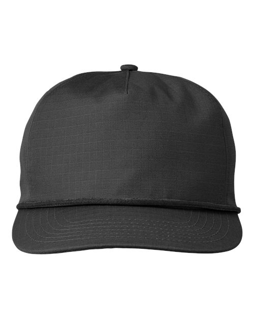 Big Accessories BA699 - Charcoal/ Black Rope