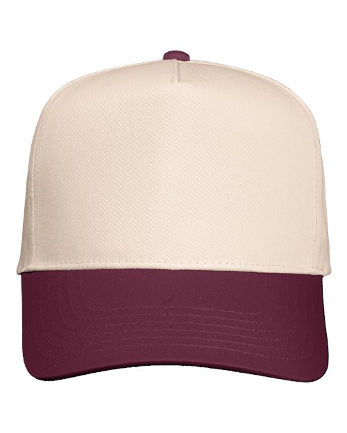 Valucap 8869 - Natural/ Maroon