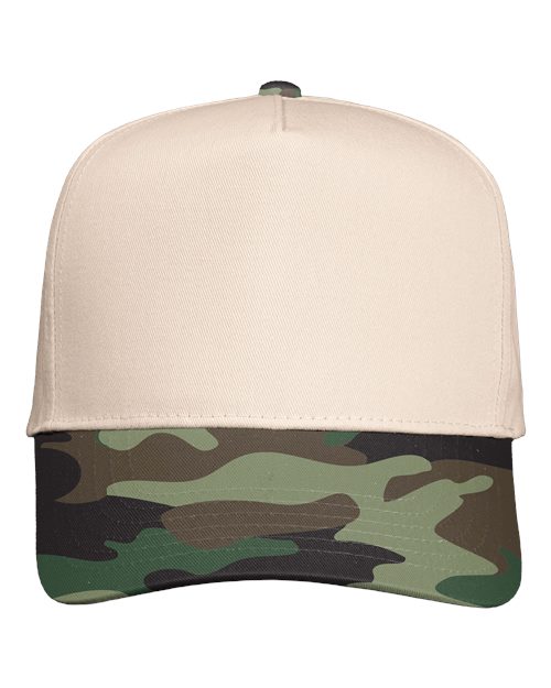 Valucap 8869 - Natural/ Camo Green