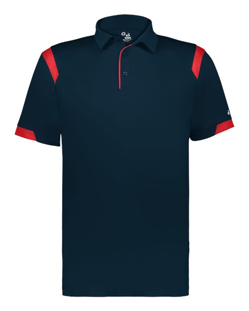 Badger 3350 - Navy/ Red