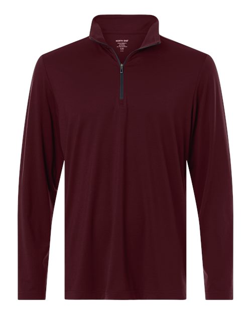 North End NE405 - Burgundy/ Carbon