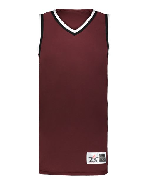 Alleson Athletic A51000 - Maroon/ Black/ White