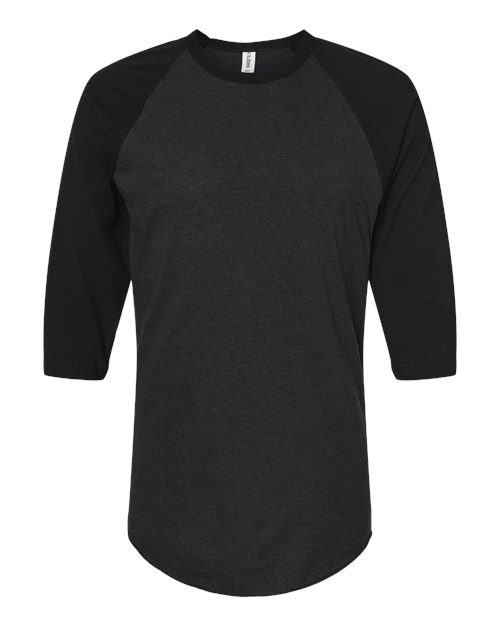 Tultex 245 - Heather Black/ Black