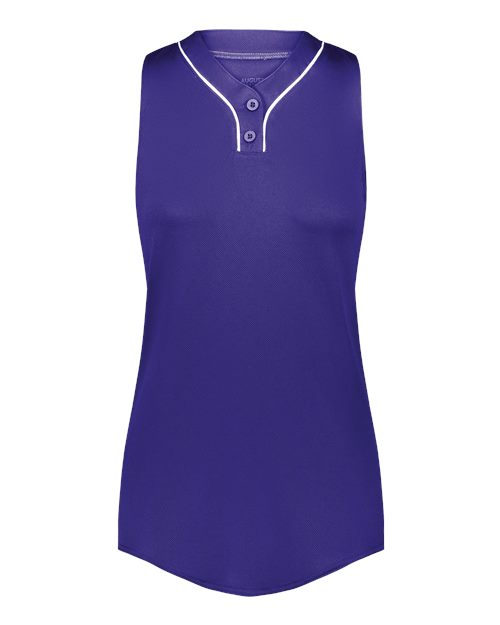 Augusta Sportswear 6914 - Purple/ White