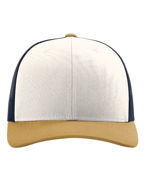 Richardson 112 - Cream/ Navy/ Amber Gold