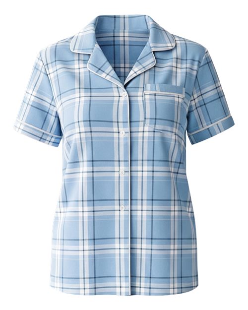 Boxercraft BW7101 - Sky Blue Carnegie Plaid