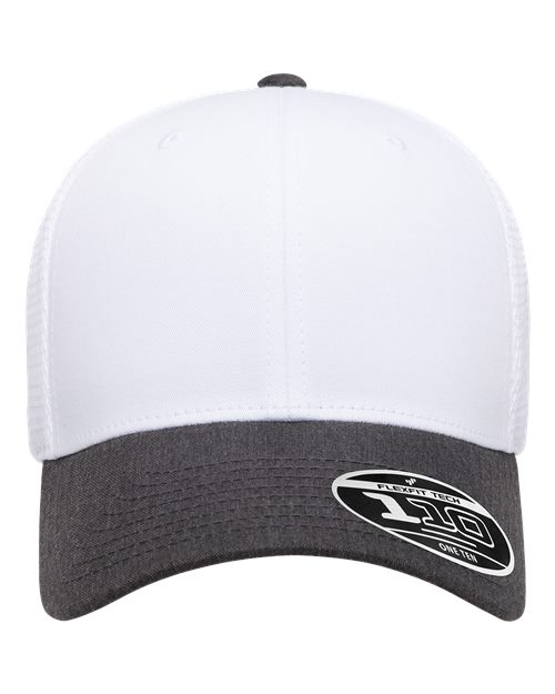 Flexfit 110M - Dark Heather/ White/ White