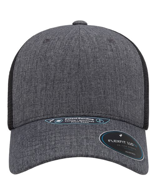 Flexfit 110MNU - Melange Charcoal/ Black