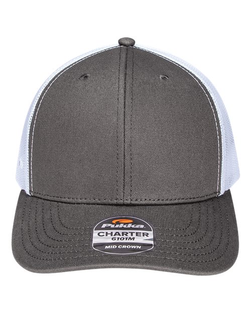 Pukka 6101M - Charcoal/ White