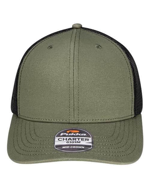 Pukka 6101M - Olive Green/ Black