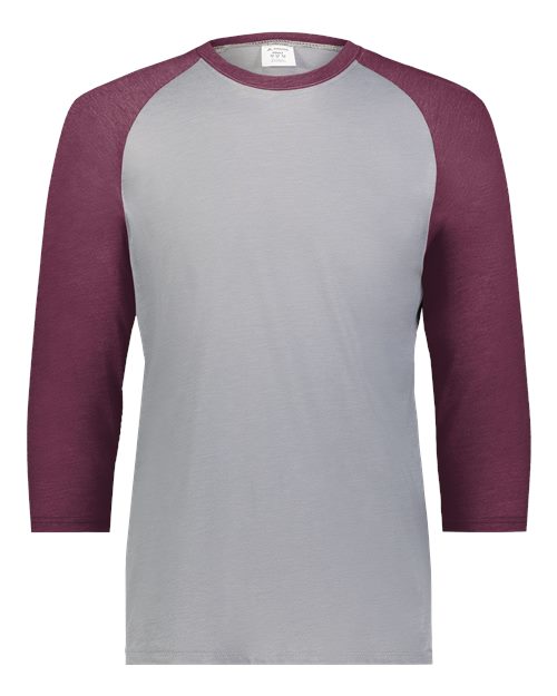 Augusta Sportswear 6879 - Grey Heather/ Maroon Heather