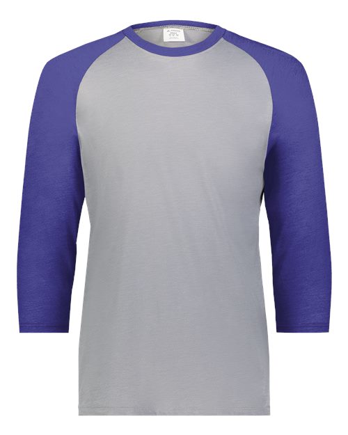 Augusta Sportswear 6879 - Grey Heather/ Purple Heather