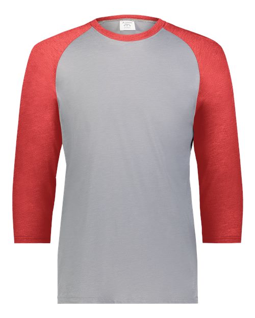Augusta Sportswear 6879 - Grey Heather/ Scarlet Heather