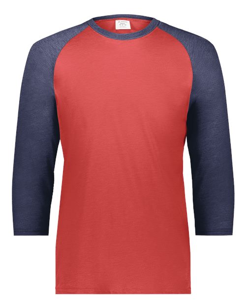 Augusta Sportswear 6879 - Scarlet Heather/ Navy Heather
