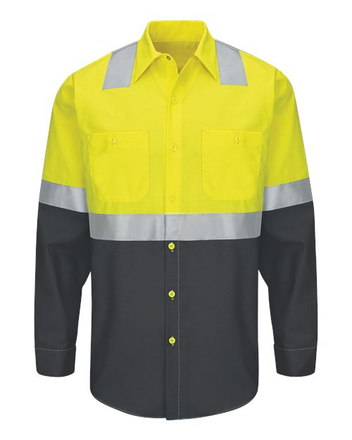 Red Kap SY14 - Hi Vis/ Charcoal